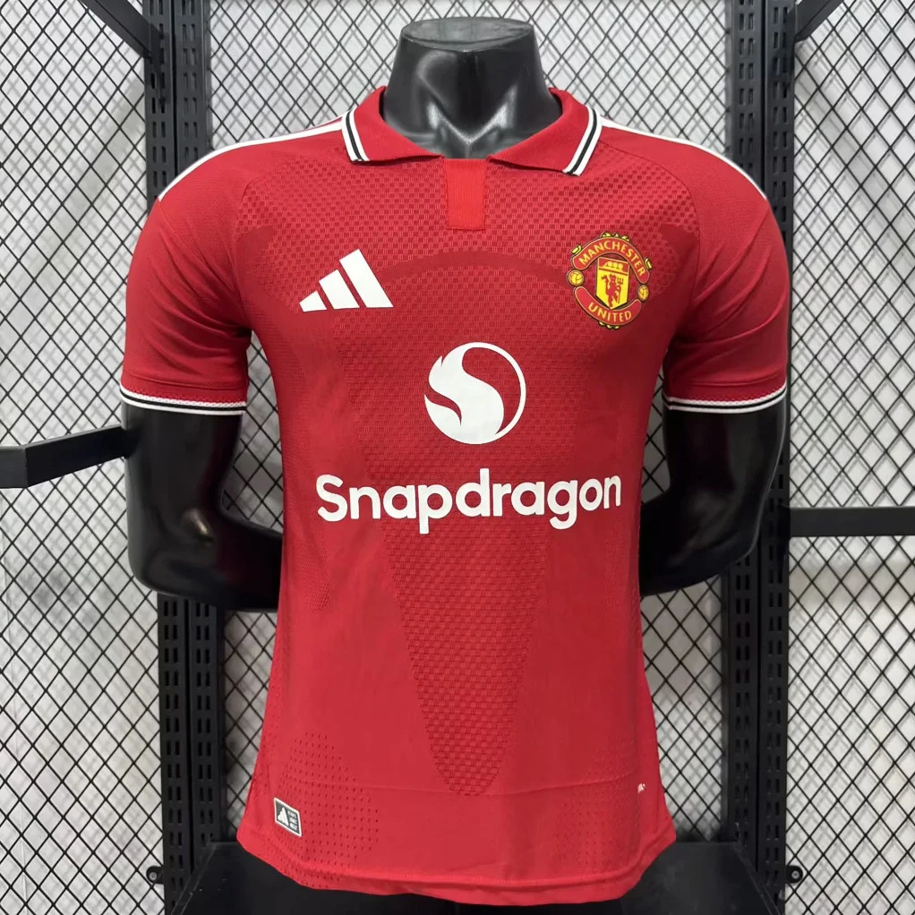 26/27 Manchester United Home Player Version Soccer Jersey
