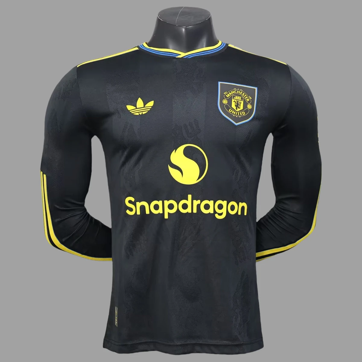 25/26 Manchester United Third Long Sleeve Player Version Soccer Jersey