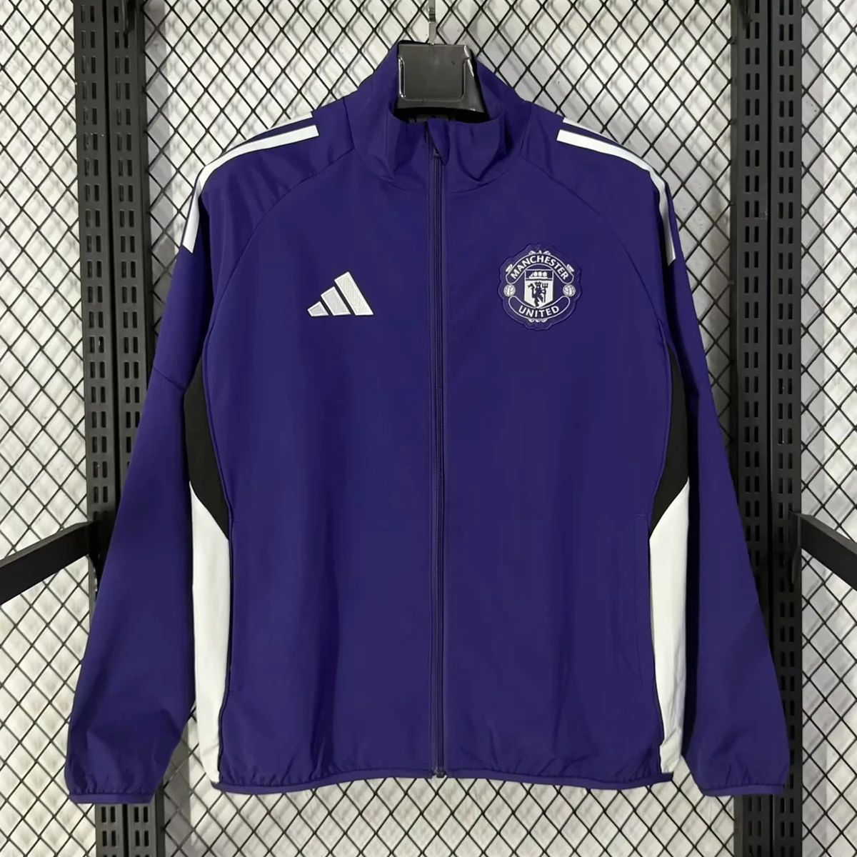 25/26 Manchester United Purple Windbreaker