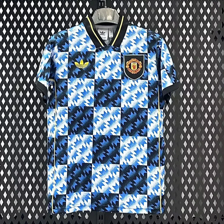 25/26 Manchester United Lifestyle Retro Soccer Jersey