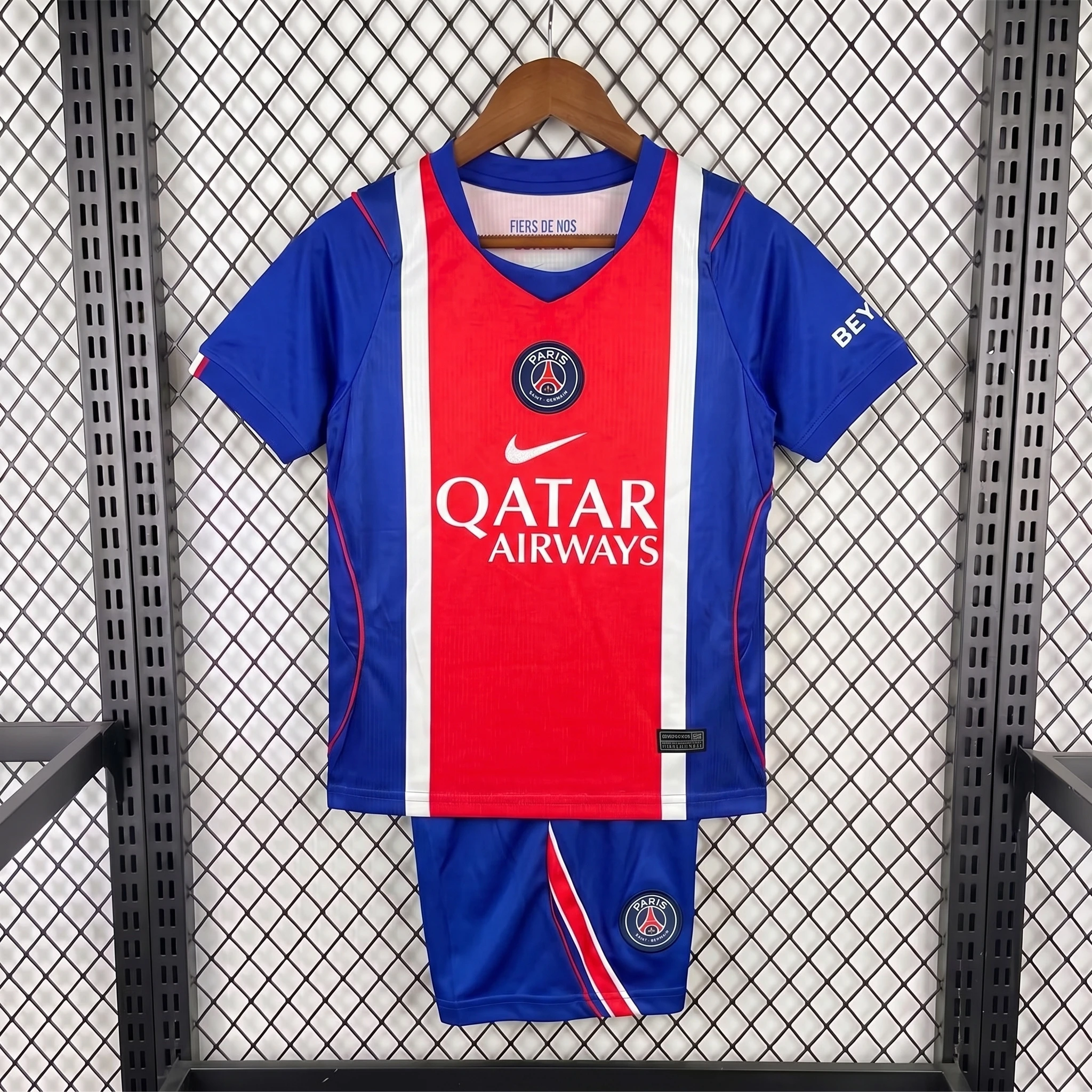 26/27 PSG Home Kids Soccer Jersey Size 16-28