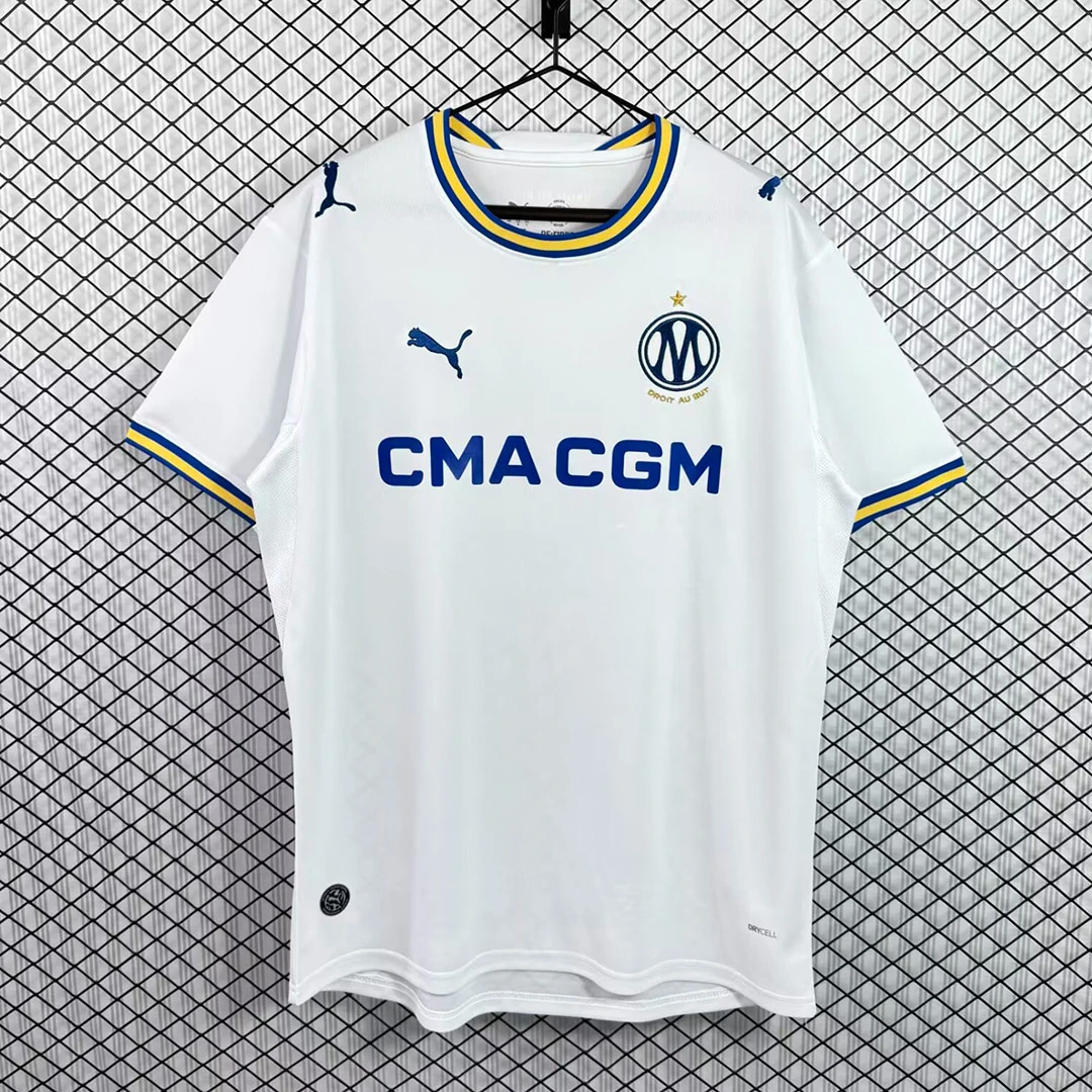 26/27 Marseille Home Soccer Jersey
