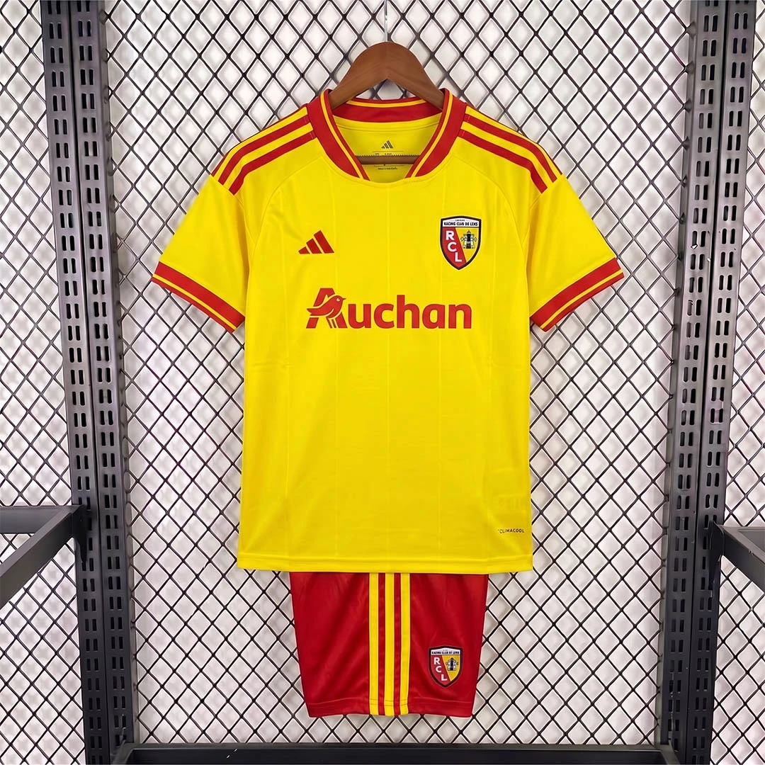 26/27 Lens Home Kids Soccer Jersey Size 16-28