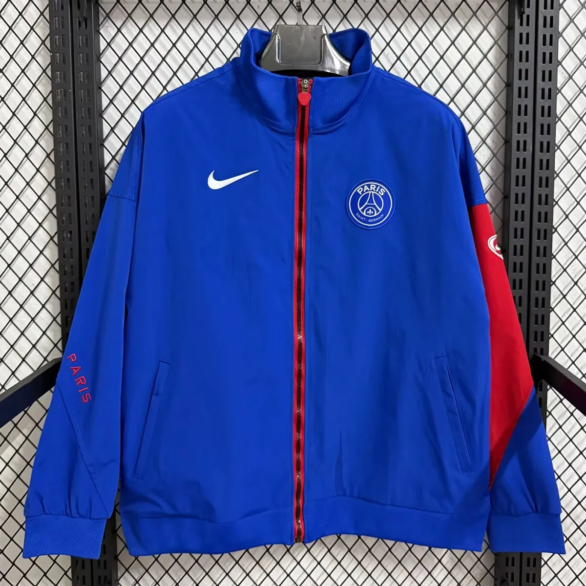 25/26 PSG Blue Windbreaker