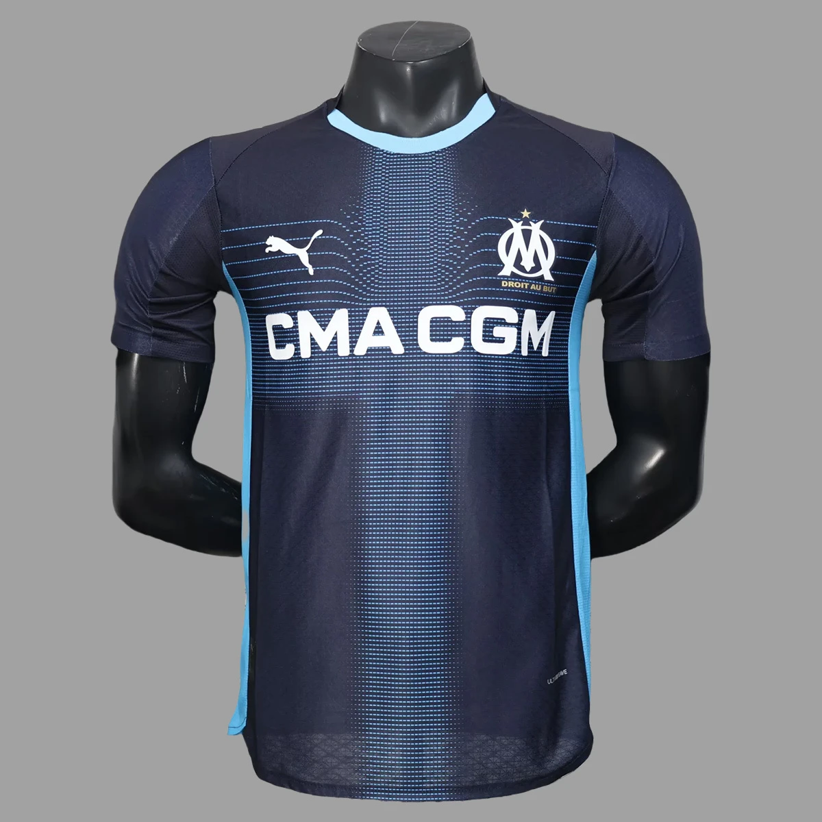 25/26 Marseille Away Player Version Soccer Jersey