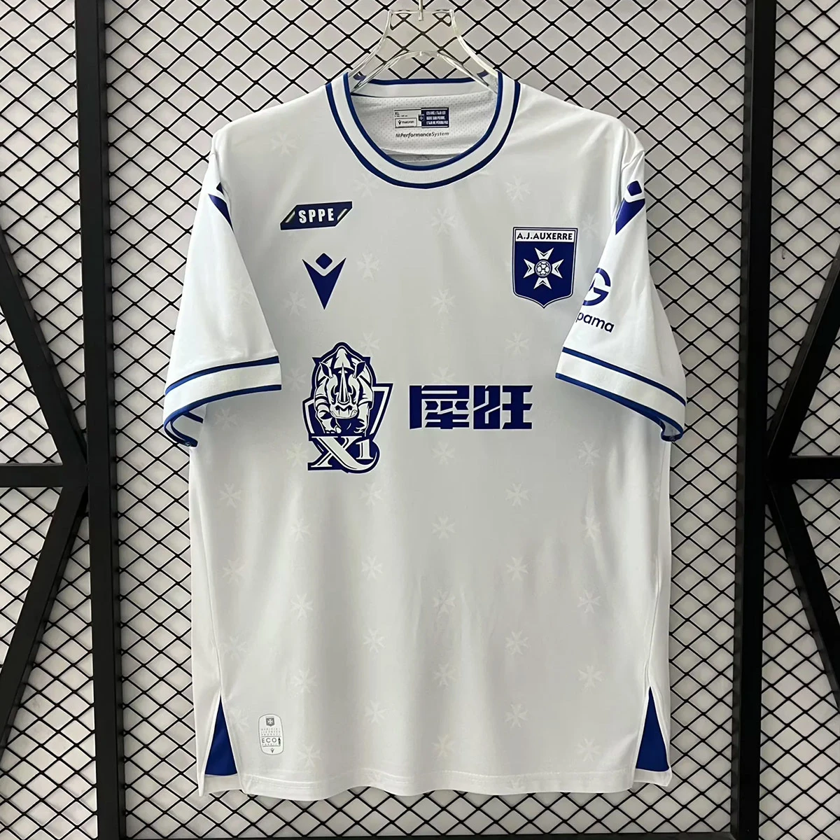 25/26 Auxerre Home Soccer Jersey