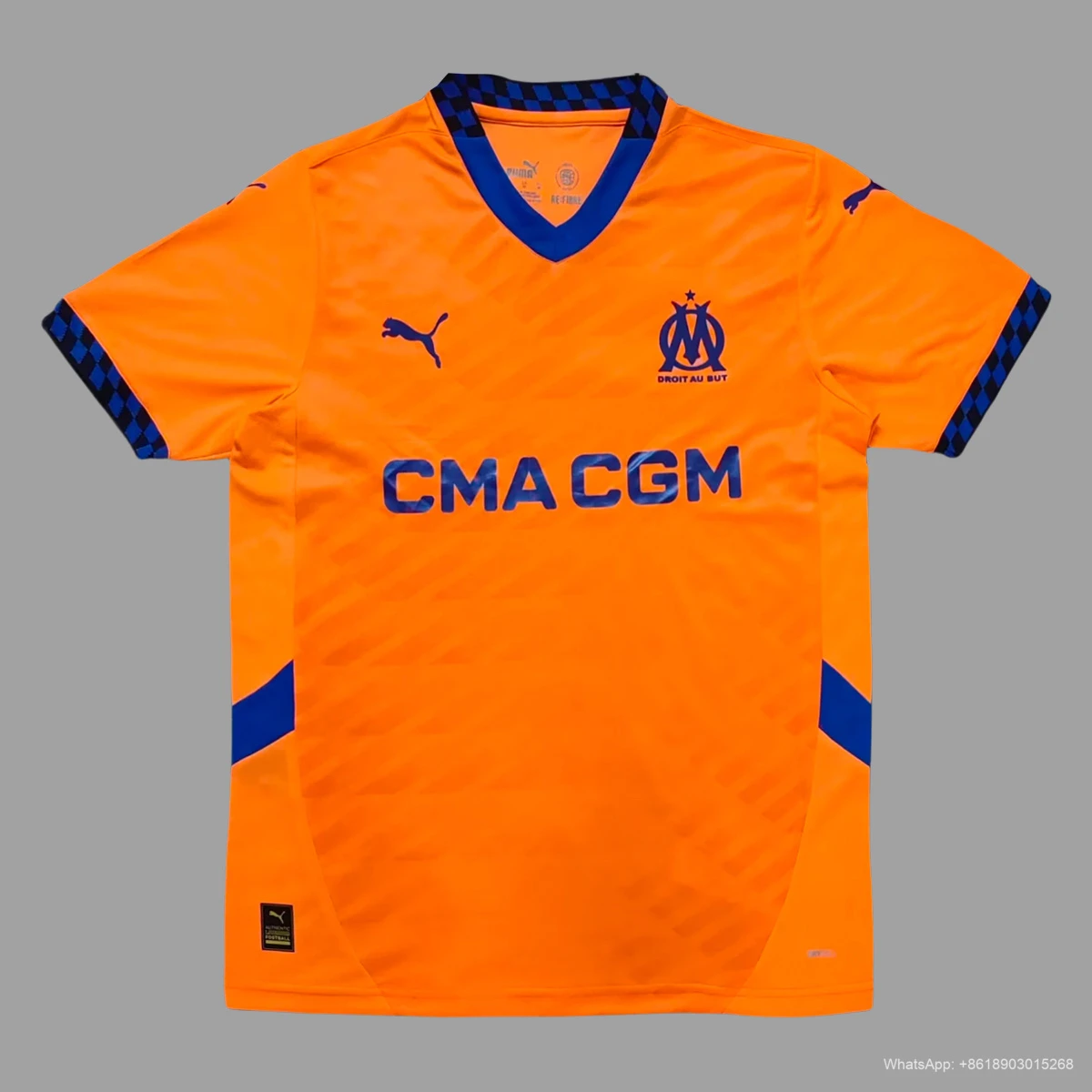 24/25 Marseille Third Soccer Jersey