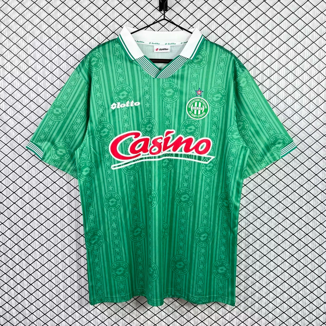 97/98 Saint-Etienne Home Retro Soccer Jersey