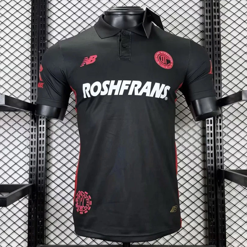 25/26 Toluca Third Player Version Soccer Jersey