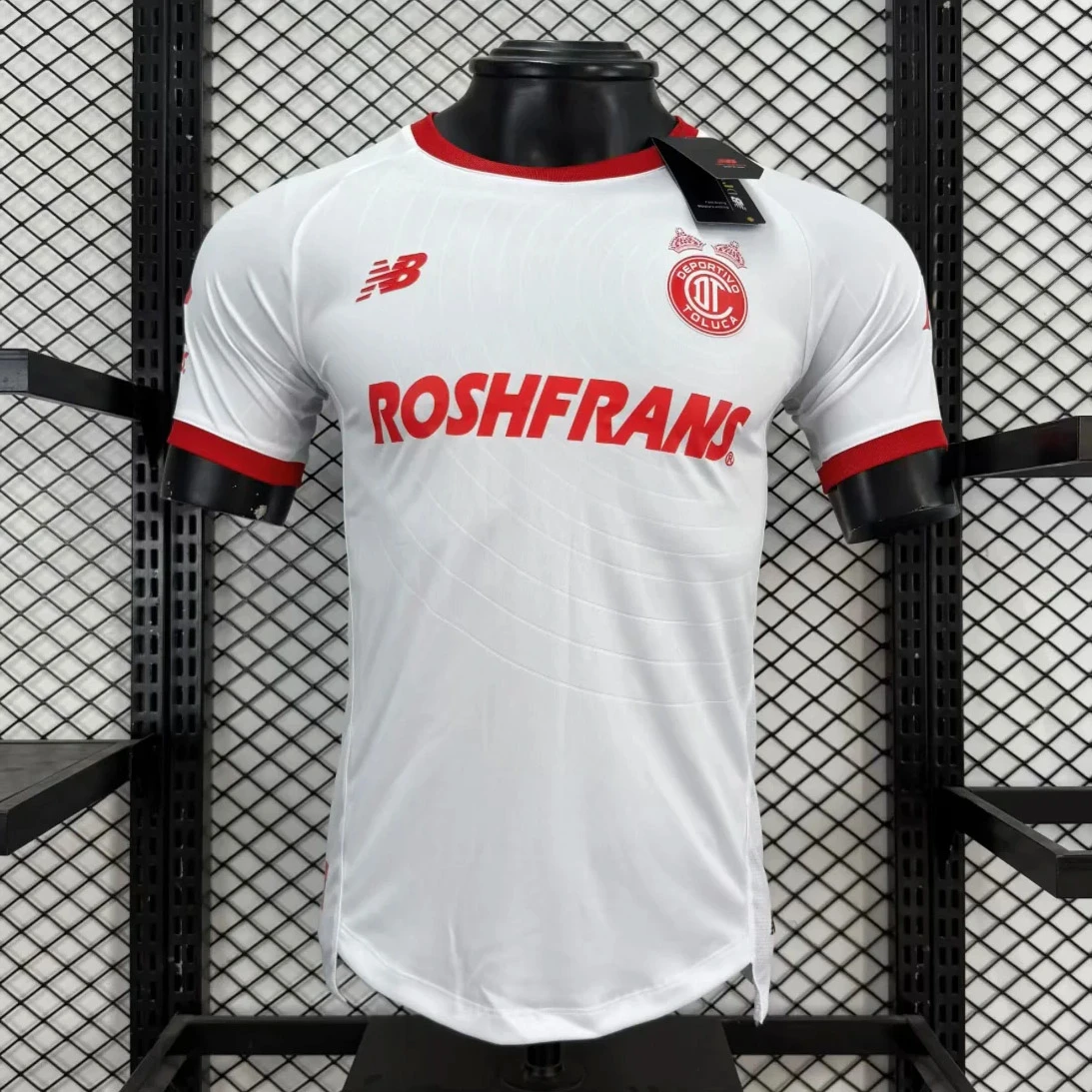 25/26 Toluca Special Player Version White Soccer Jersey