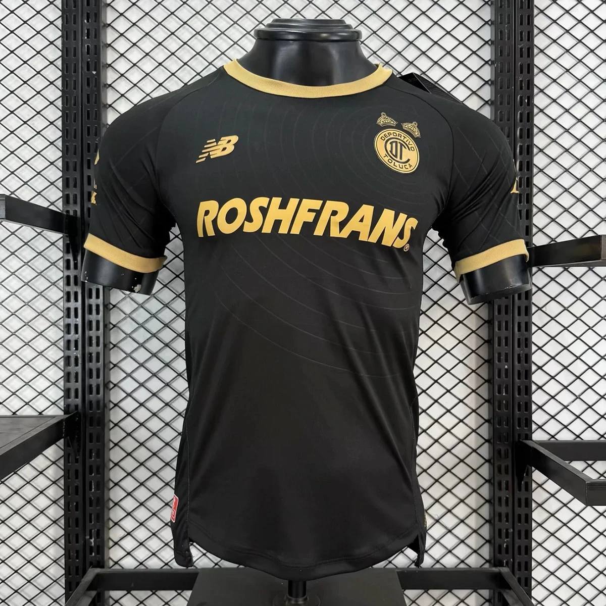 25/26 Toluca Special Player Version Black Soccer Jersey