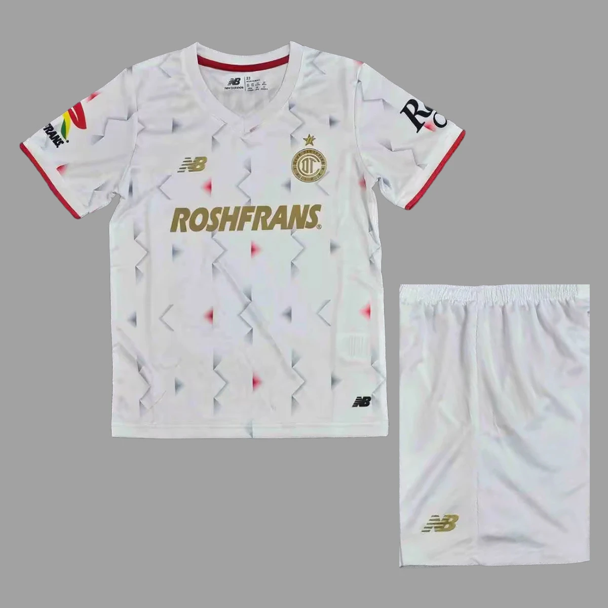 25/26 Toluca Away Kids Soccer Jersey Size 16-28