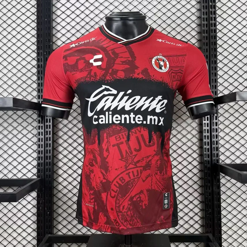 25/26 Tijuana Home Player Version Soccer Jersey