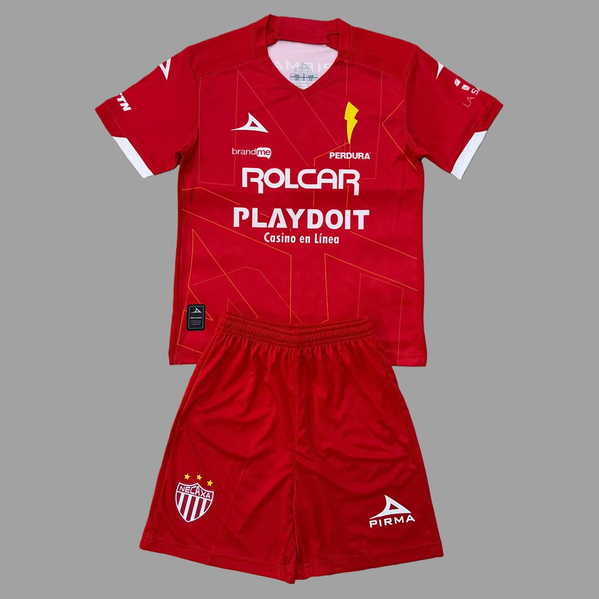 25/26 Necaxa Away Kids Soccer Jersey Size 16-28