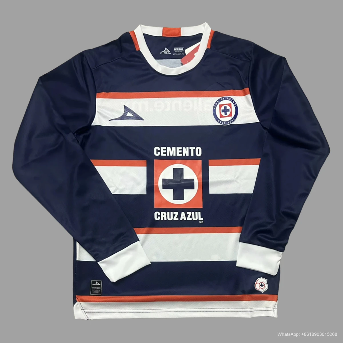 24/25 Cruz Azul Away Goalkeeper Long Sleeve Soccer Jersey