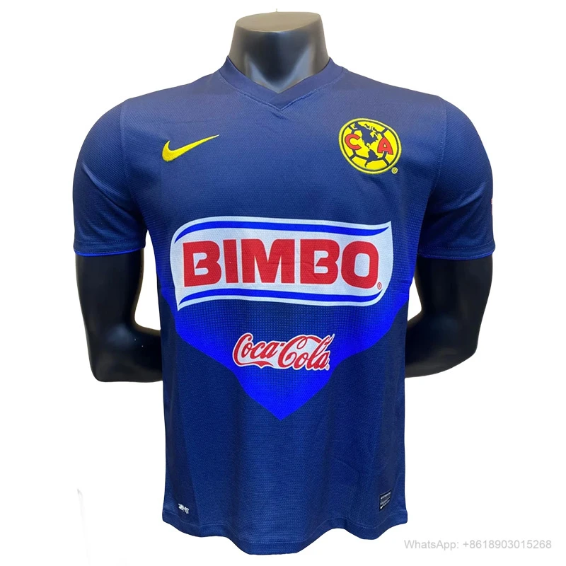13/14 Club America away blue soccer jersey yupoo