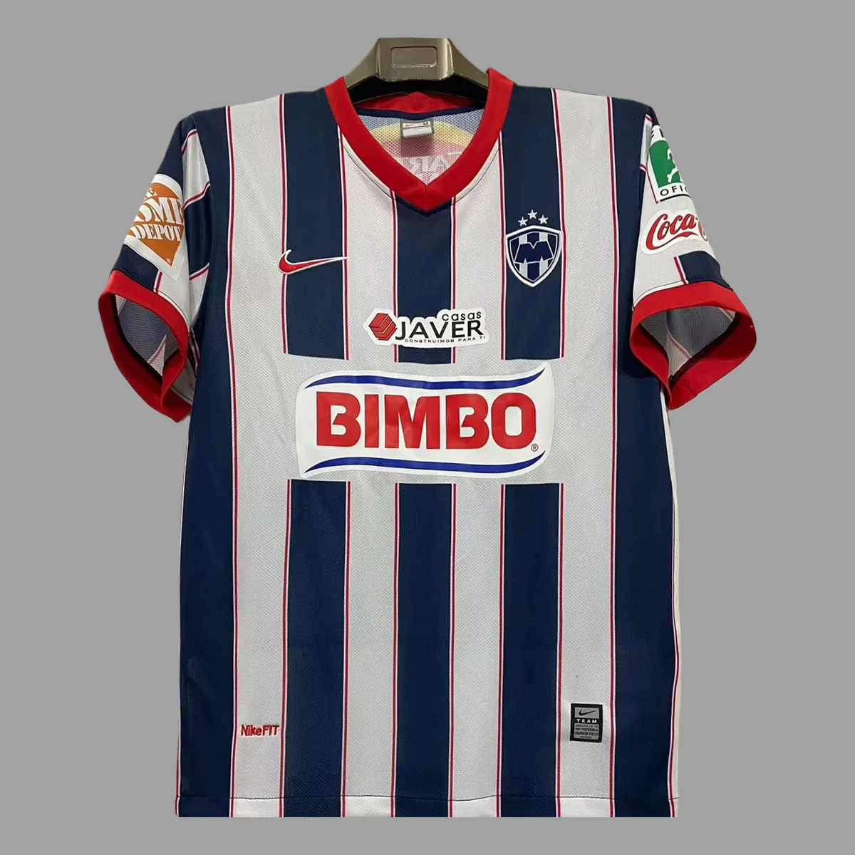 09/10 Monterrey Home 3 Stars Retro Soccer Jersey