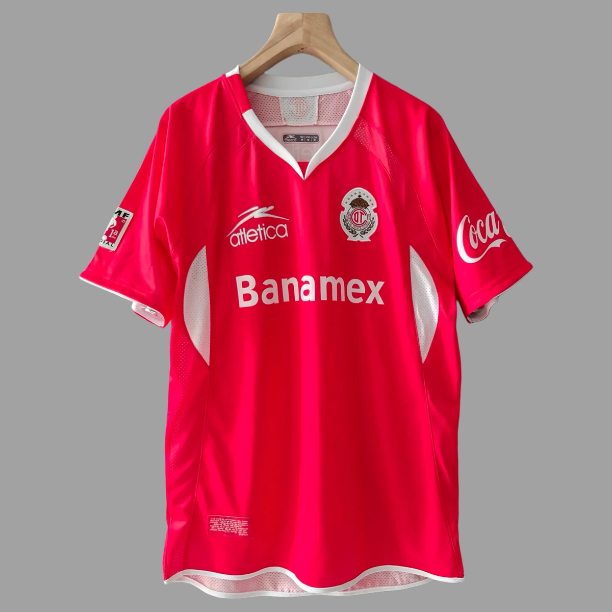 08/09 Toluca Home Retro Soccer Jersey