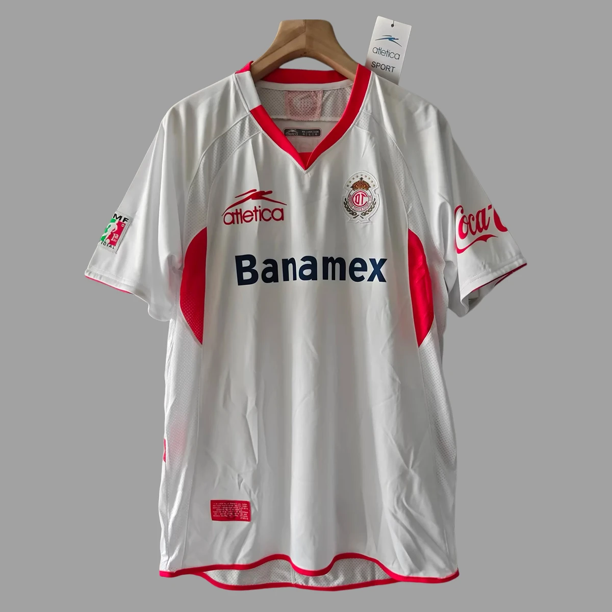 08/09 Toluca Away Retro Soccer Jersey