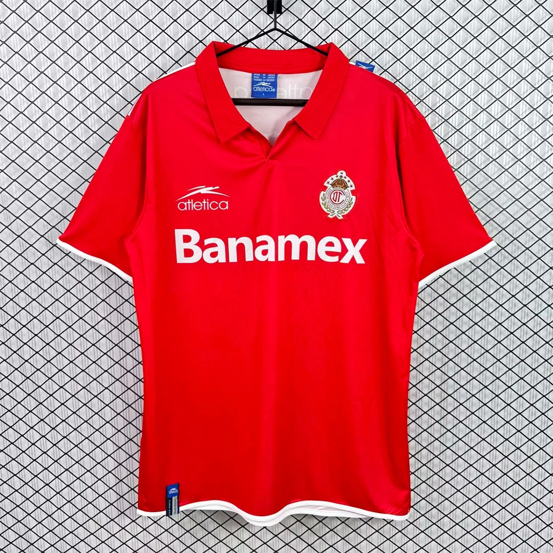 03/04 Toluca Home Retro Soccer Jersey