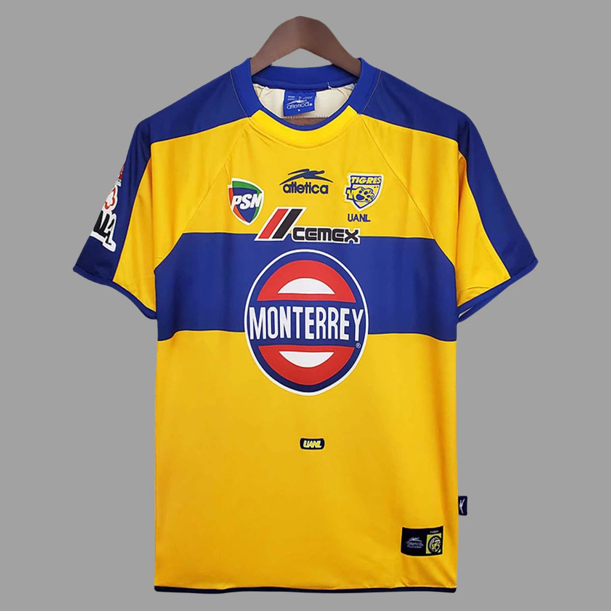 01/02 Tigres UNAL Home Retro Soccer Jersey
