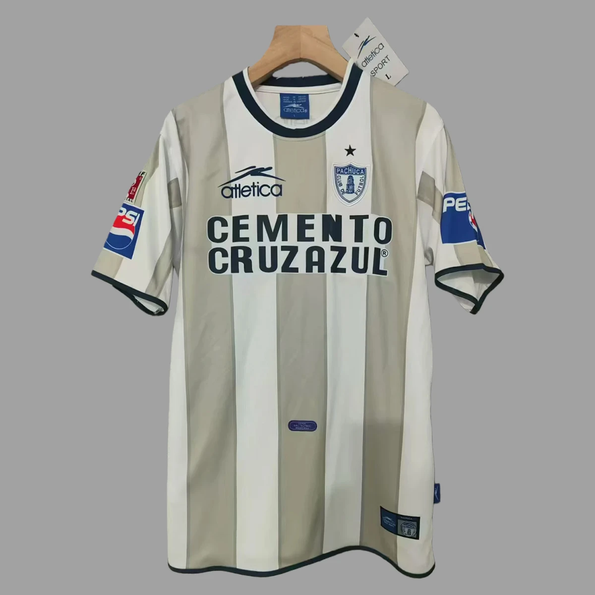 01/02 Pachuca Away Retro Soccer Jersey