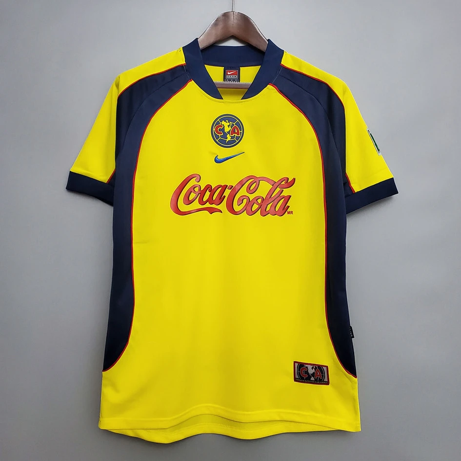 01/02 Club America Home Retro Soccer Jersey
