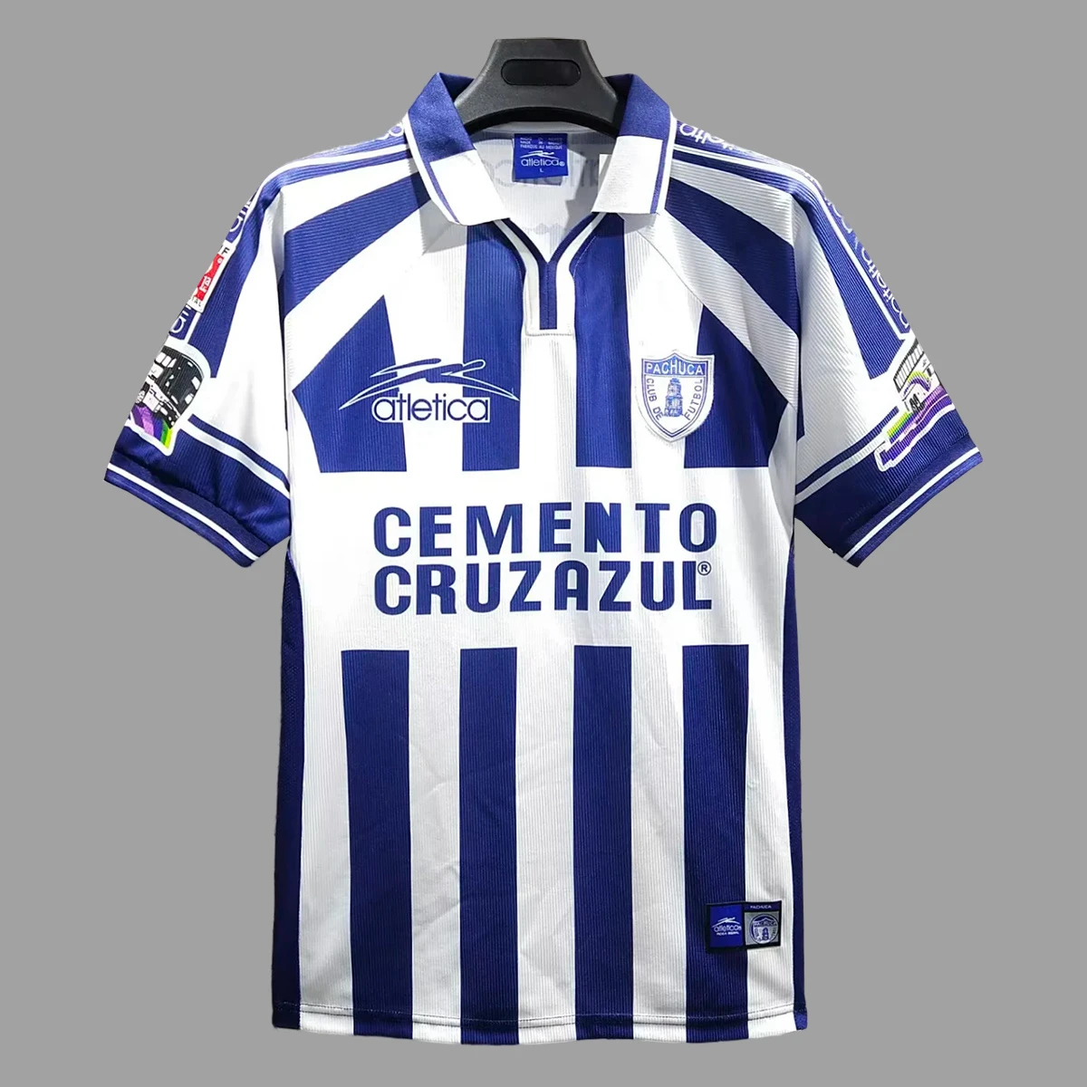 99/00 Pachuca Home Retro Soccer Jersey