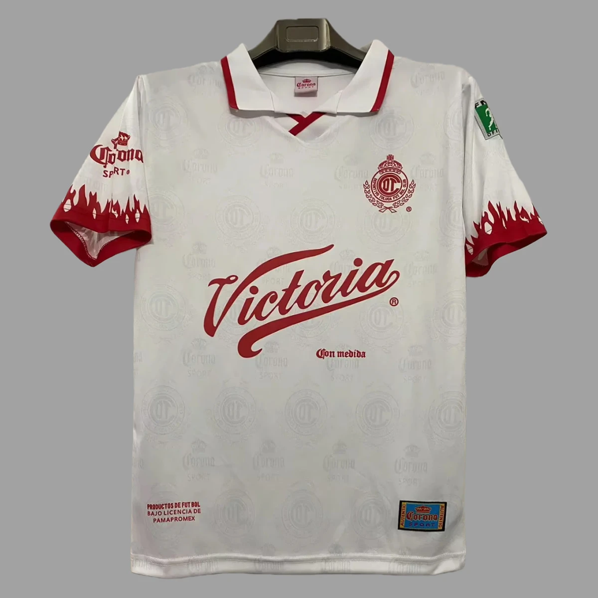 97/98 Toluca Away Retro Soccer Jersey