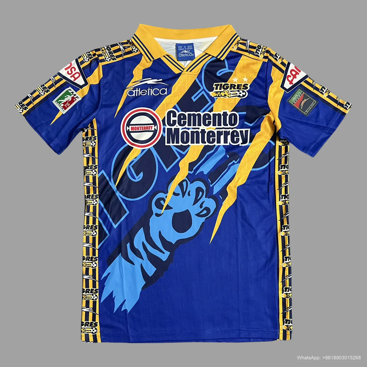 97/98 Tigres UANL third Retro soccer jersey