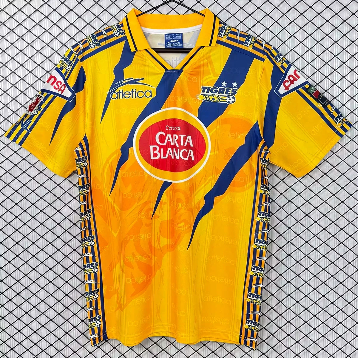 97/98 Tigres UANL Home Retro Soccer Jersey