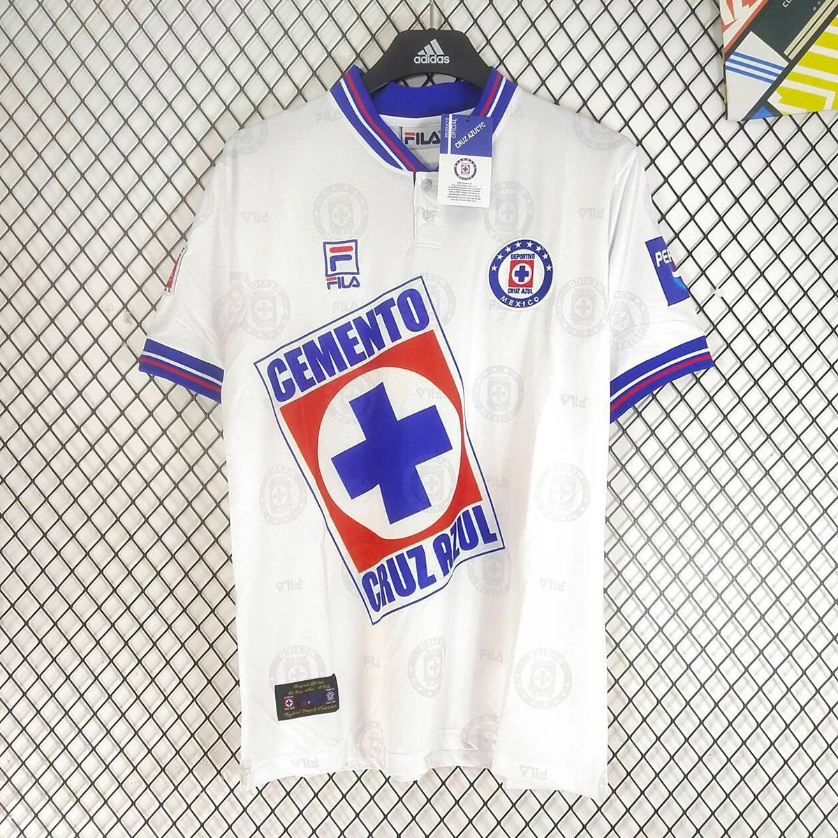 97/98 Cruz Azul Away Retro Soccer Jersey