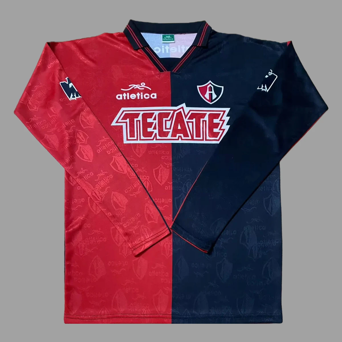 95/96 Atlas Home Long Sleeve Retro Soccer Jersey