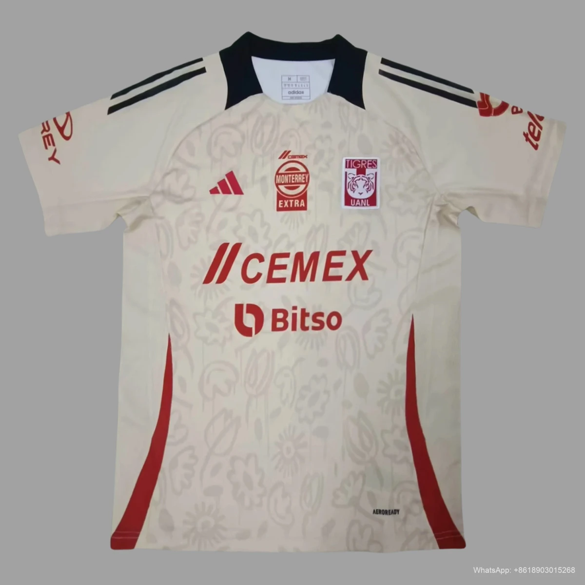 2024 Tigres Earth day Sand Yellow soccer jersey Size S-4XL