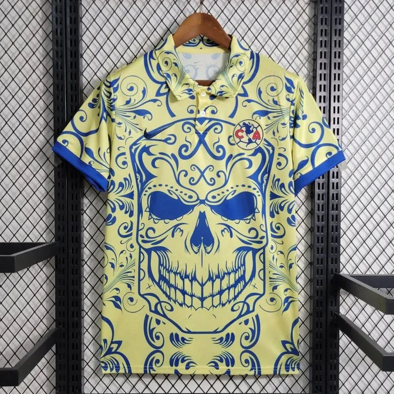 2024 Club America Special Version Yellow Soccer Jersey