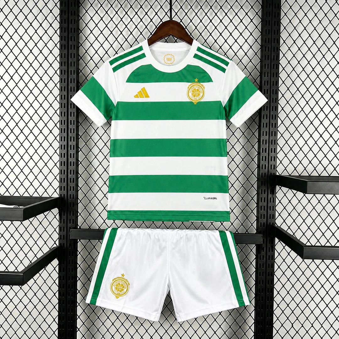 26/27 Celtic Home Kids Soccer Jersey Size 16-28