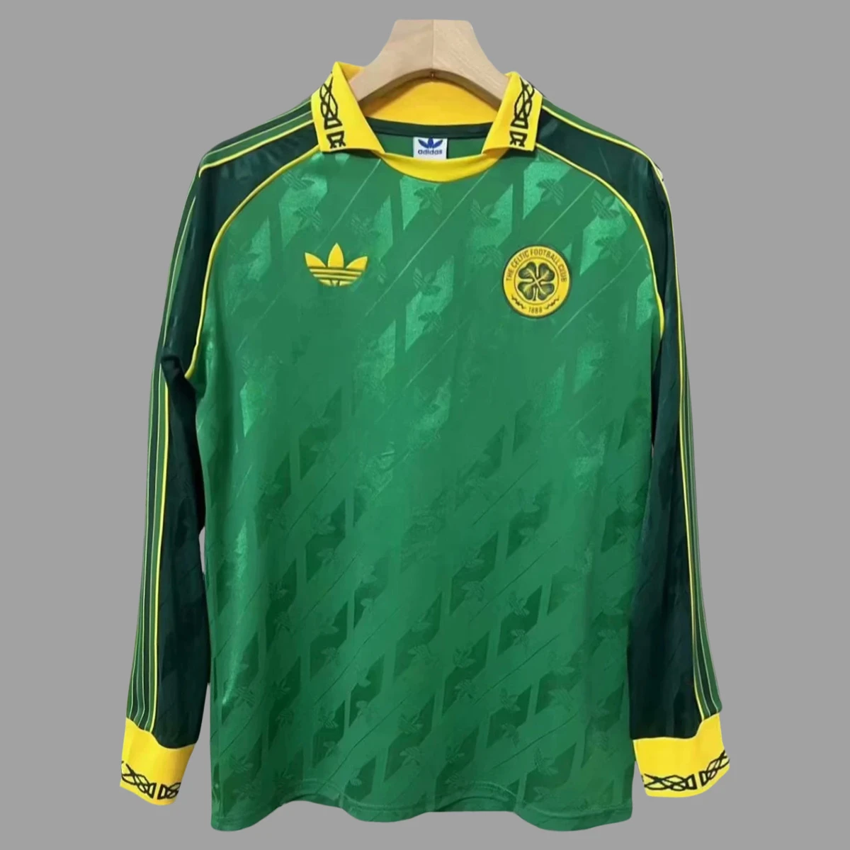 24/25 Celtic Long Sleeve Retro Soccer Jersey