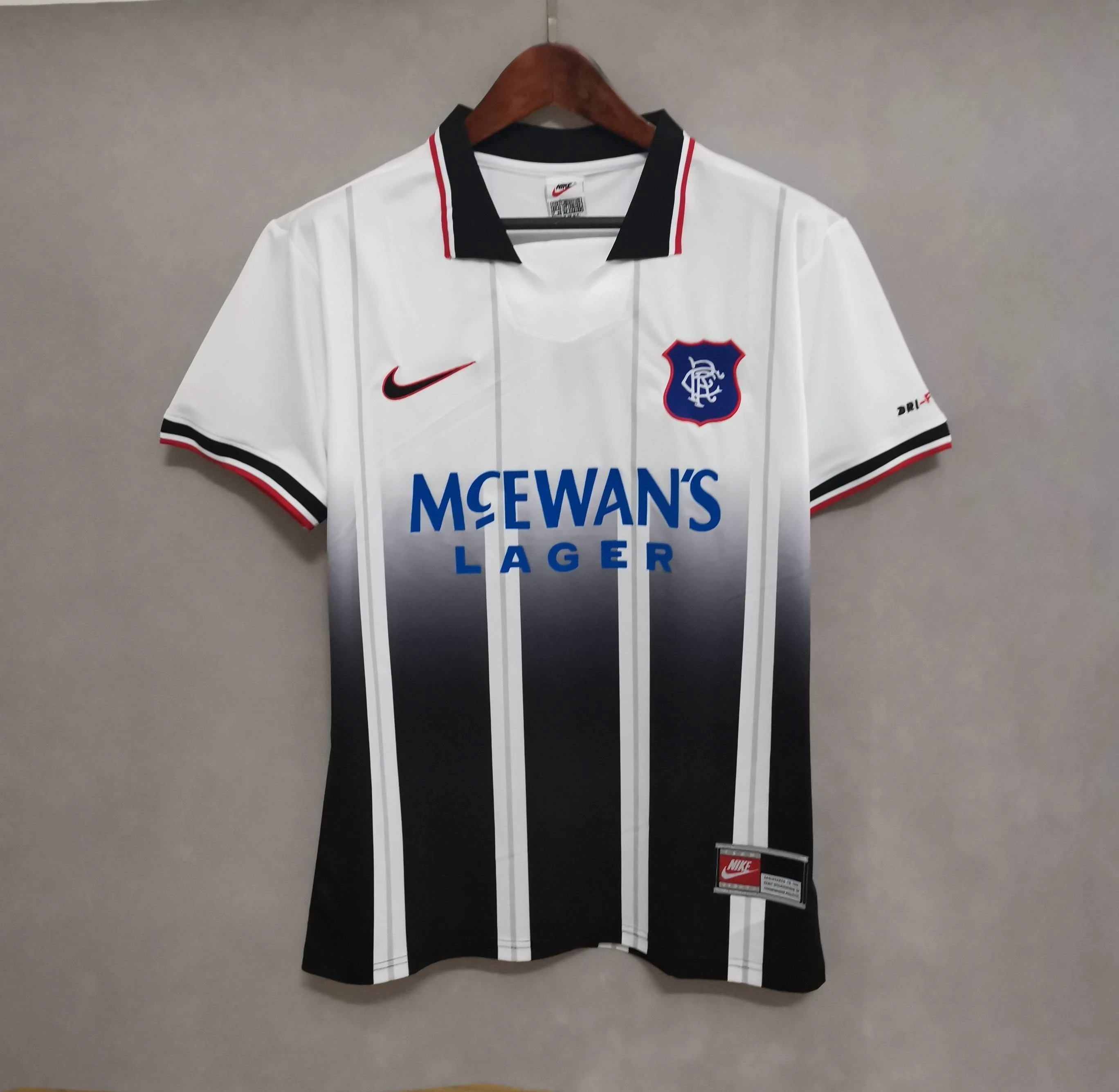 97/98 Rangers Away Retro Soccer Jersey