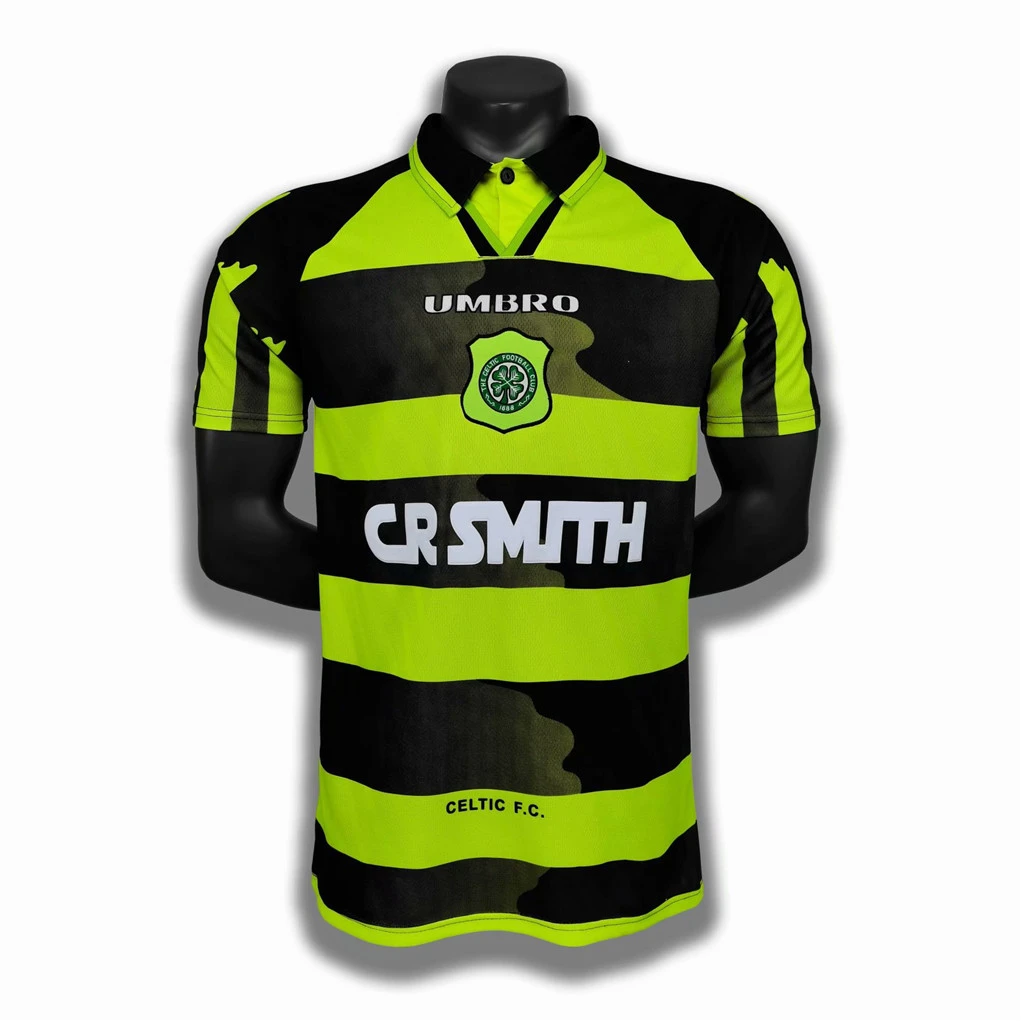 96/97 Celtic Away Retro Soccer Jersey