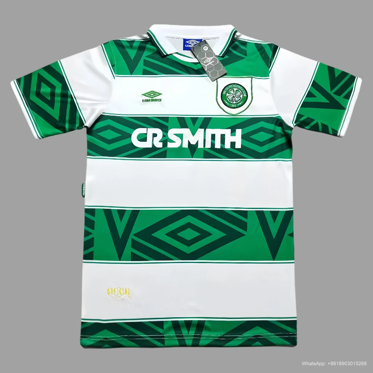 93/95 Celtic Home Retro Soccer Jersey