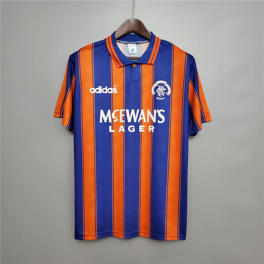 93/94 Rangers Away Retro Soccer Jersey