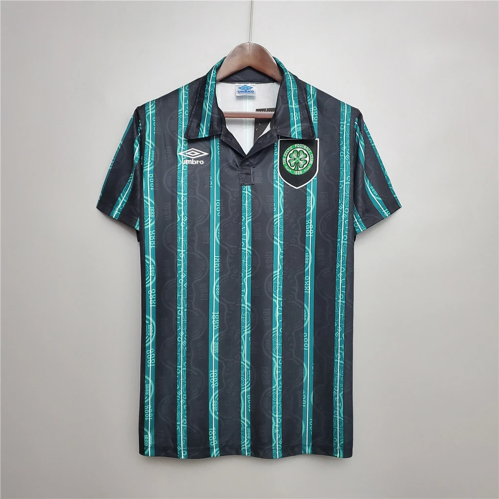 92/93 Celtic Away Retro Soccer Jersey