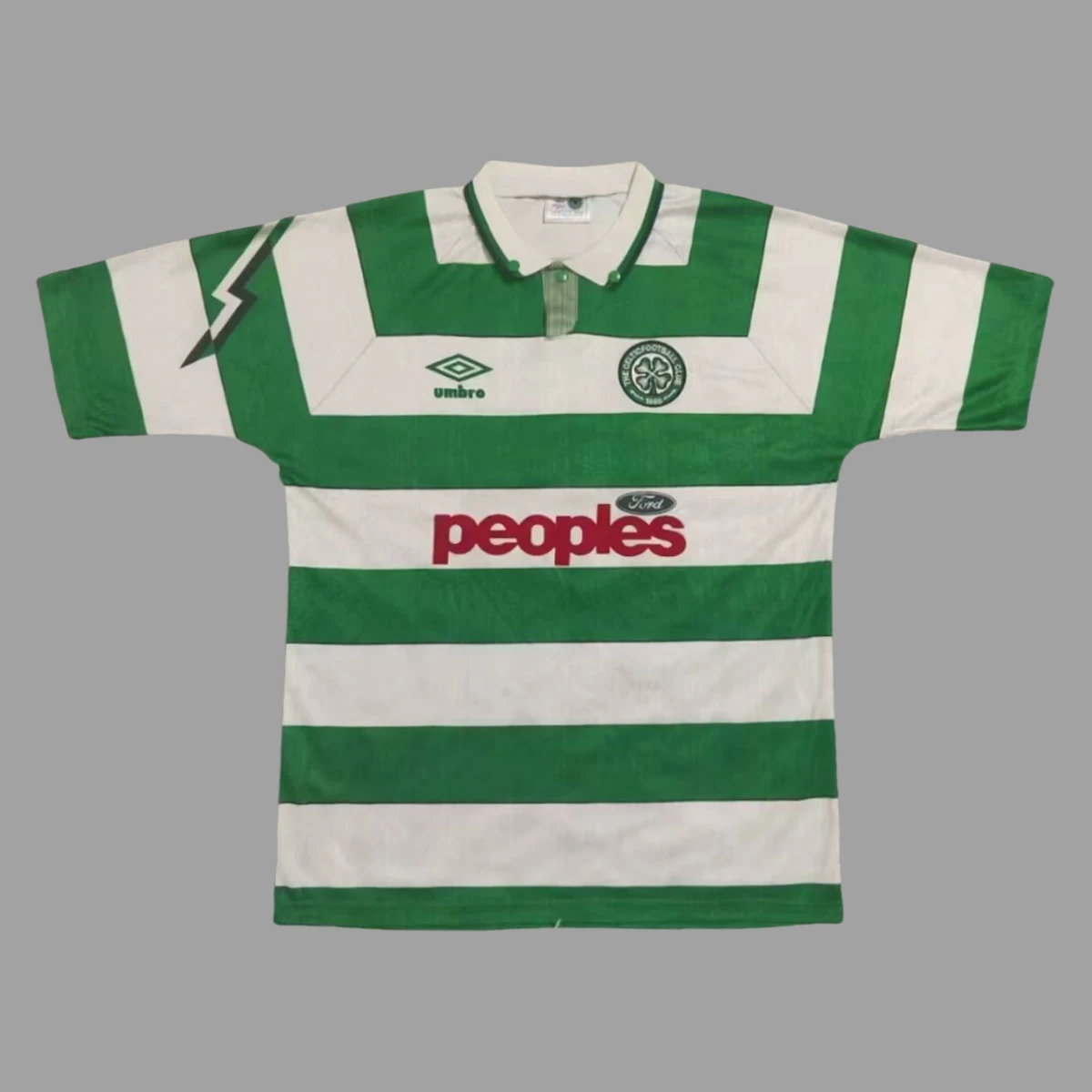 91/92 Celtic Home Retro Soccer Jersey