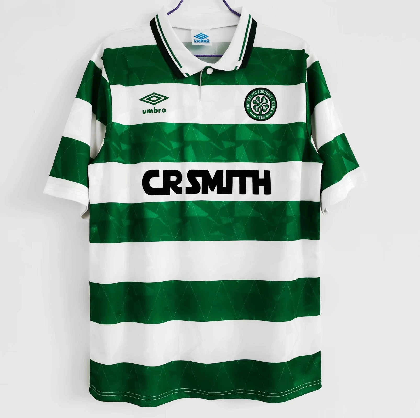 89/91 Celtic Home Retro Soccer Jersey