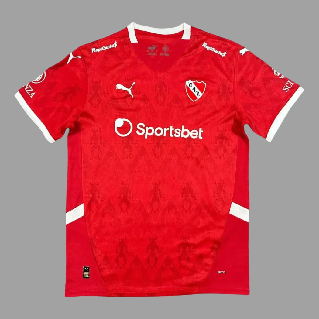 2025 Atletico Independiente Home Soccer Jersey