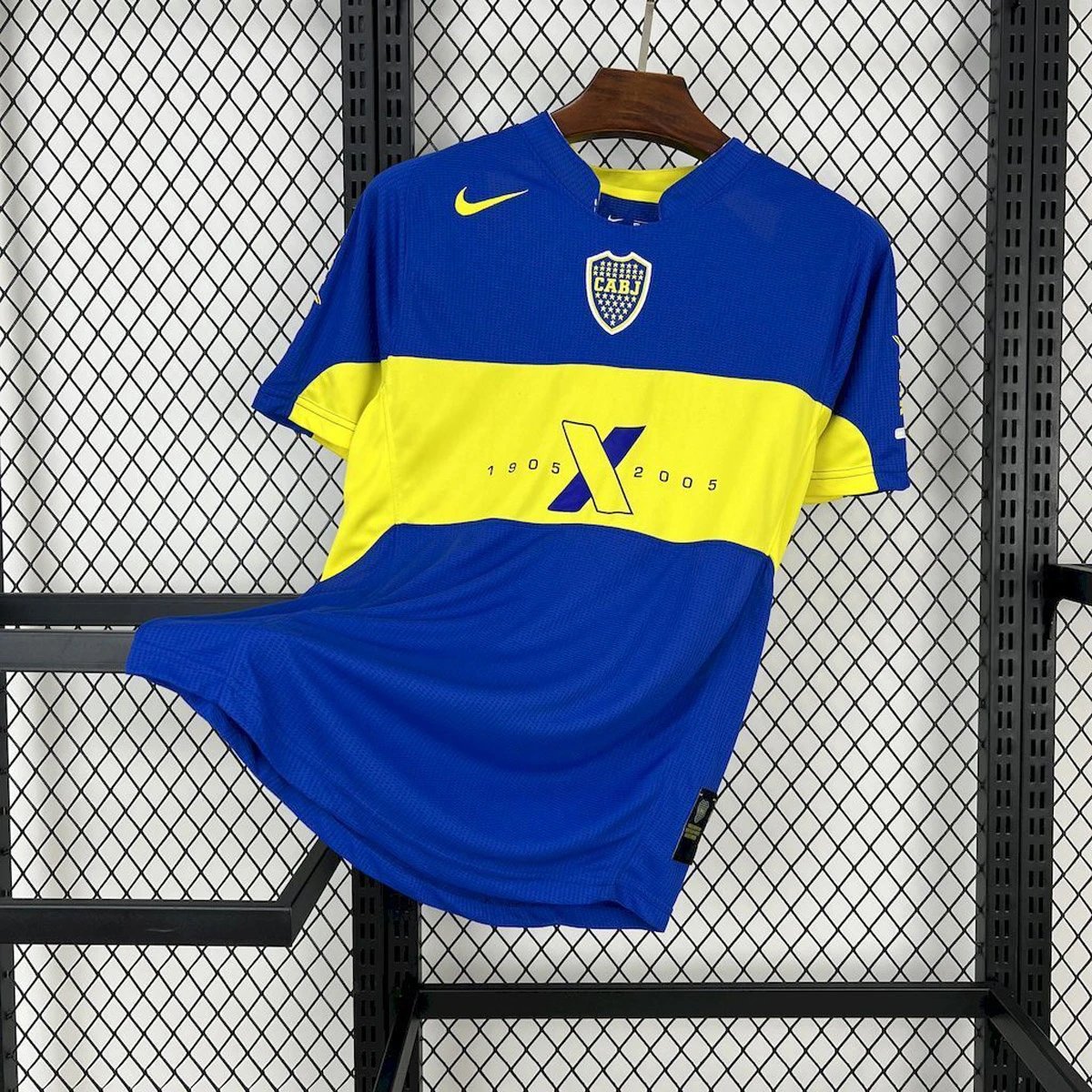 2005 Boca Juniors 100th Anniversary Retro Jersey