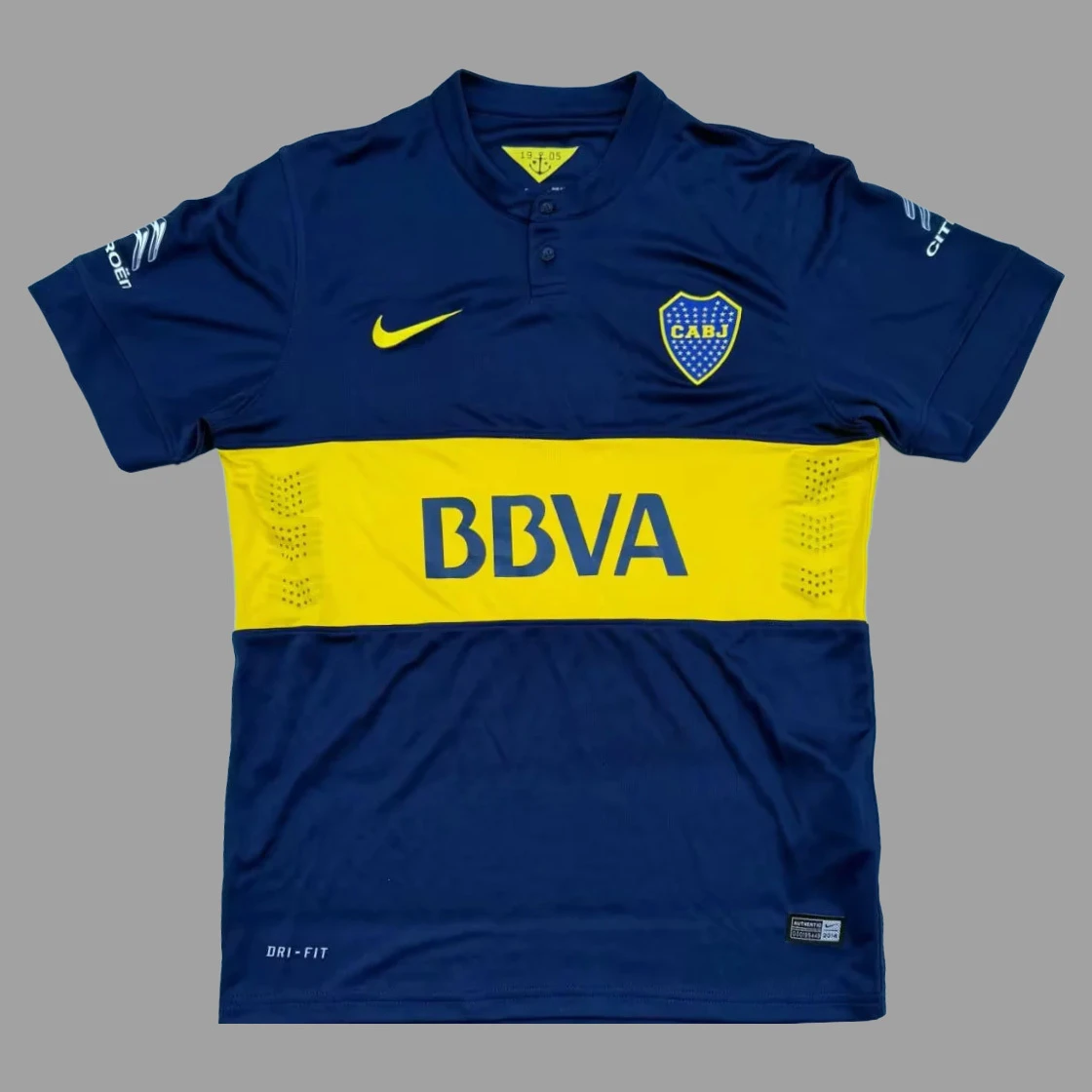 14/15 Boca Juniors Home Retro Soccer Jersey