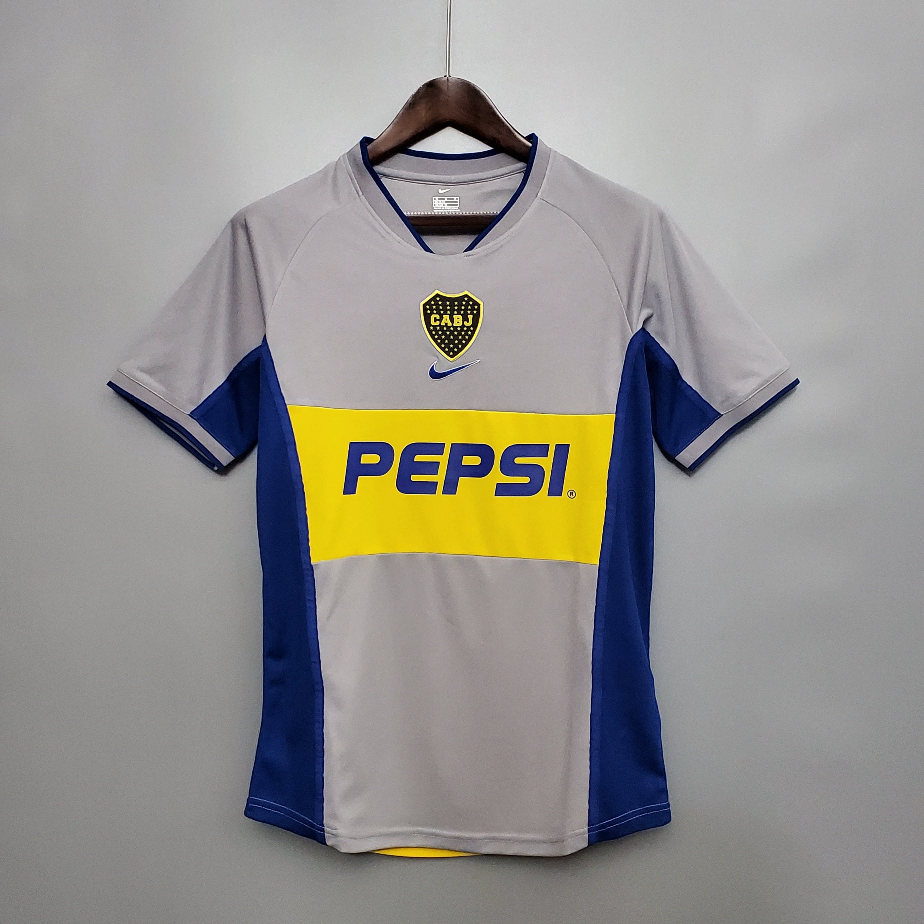 02/03 Boca Juniors Third Retro Soccer Jersey