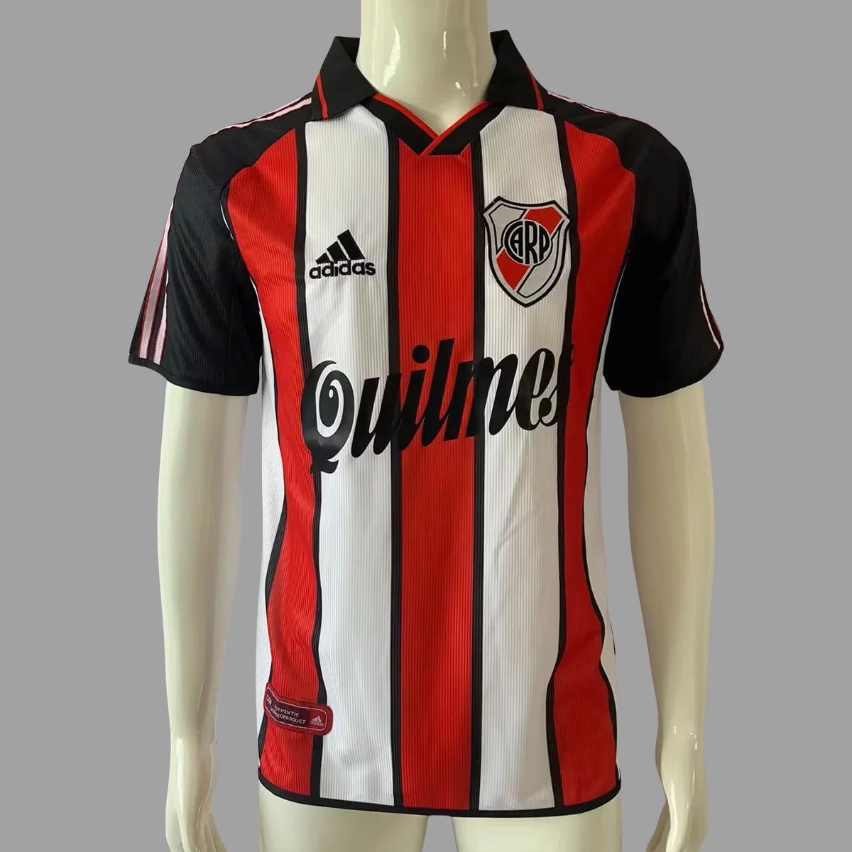 00/02 River Plate Away Retro Soccer Jersey