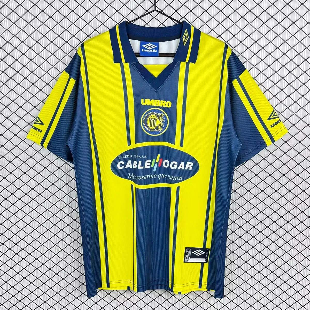 98/99 Rosario Central Home Retro Soccer Jersey